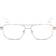 adidas Originals OR5024 016 Men's Eyeglasses Silver Size 57