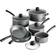 Tramontina Primaware Nonstick Cookware Set with lid 10 Parts