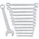 BGS Technic Spanner Set 1211 6 - 22 mm 12 pcs Combination Wrench