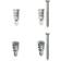 Tox Plasterboard SpiralPlus 37-4 with Screws Set of 50