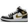 Nike Air Jordan 1 Mid SE GS - Black/White/Metallic Gold