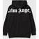 Palm Angels Logo Over Hoodie Black