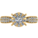 Smykkekæden Ring - Gold/Diamonds