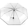 Totes Ultra Clear Umbrella Black