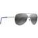 Maui Jim Seacliff Polarized Aviator Sunglasses Silver/Black Case