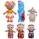 Golden Bear In the Night Garden Character Gift 6 Pack