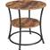 Vasagle 2 Shelves Dark Brown Sengebord