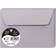 Clairefontaine Enveloppe 120g 114x162 gris koala pqt 20