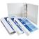 Exacompta Box of 10 Customizable Ring Binders 32 x 27.7 cm