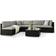 Orlando Black Garden Outdoor Sofa