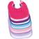 Bieco Juego 10 Baberos Niñas 28 x 20.5 Aprox