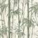 Rasch White Green Bamboo Wallpaper Jungle Textured Vinyl Paste The Wall