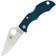 Spyderco Ladybug Lockback Blue Lommekniv