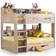 Julian Bowen Orion Bunkbed Sonoma Oak Bunk Bed 135x200cm