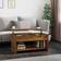 vidaXL Engineered Wood Smoked Oak Coffee Table 19.7x40.2"