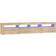 vidaXL Tv-skab LED-lys Sonoma-eg TV-bord