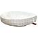 Pet Brands Donut Dog Bed, Warm Plush Circular Cats Dogs 63cm Diameter