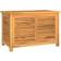 vidaXL Contenitore Giardino Con Borsa 90x50x58 cm Legno Massello Teak - Marrone