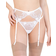 Bluebella Marseille Suspender Belt - White