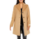 Calvin Klein Women's Single-Breasted Coat - Beige