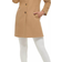 Calvin Klein Women's Single-Breasted Coat - Beige