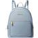 Michael Kors Adina Medium Pebbled Leather Backpack - Pale Blue