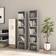 vidaXL CD Cabinets White Hyllsystem 21x93.5cm 2st