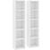 vidaXL CD Cabinets Hyllsystem 21x93.5cm 2st