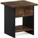Furinno Dario Amber Pine/Black Småbord 39.5x39.5cm