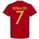 Retake Portugal Team Ronaldo 7 Unisex - Red