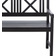 Cinas Rosenborg 3-seat Havebænk