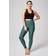 Casall Overlap High Waist Tights Women - Garden Green