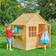 TP Toys Hideaway Wooden Playhouse with Mud Kitchen