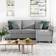 Vongrasig Convertible Sectional Sofa 79.1" 2pcs 3 Seater
