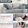 Vongrasig Convertible Sectional Sofa 79.1" 2pcs 3 Seater