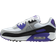 Nike Air Max 90 W - White/Particle Grey/Hyper Grape