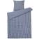 Juna Bæk & Bølge Duvet Cover White, Blue (220x140cm)