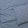Juna Bæk & Bølge Duvet Cover White, Blue (220x140cm)