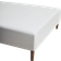 Juna Percale Box Underlakan Vit (200x90cm)