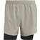 adidas Short 2 en 1 Designed for Running - Gris