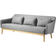 FDB Møbler Gesja Sofa 216cm 3 Seater