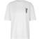 Samsøe Samsøe Tee-shirt Col Rond Imprimé Coton Bio - Blanc