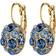 Dyrberg/Kern Blost Earrings - Gold/Blue