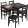 FDW Elegant Dining Set 29.5x46.5" 5