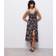 The Kooples Long Printed Wrap Dress