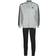 adidas Basic 3-Stripes French Terry Track Suit - Medium Grey Heather/Black