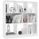 vidaXL Engineered Wood Book Shelf 100.1cm