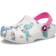 Crocs Kid's Classic Butterfly Clog - White/Violet