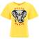 Kenzo T-shirt Med Broderat Motiv - Gul