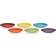 Le Creuset Rainbow Plate Sets 22cm 6pcs